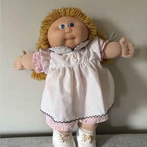Vintage 1980’s Blonde Blue Eyed Cabbage Patch Doll
